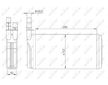 Výměník tepla, vnitřní vytápění NRF 58931