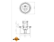 Termostat, chladivo NRF 725020