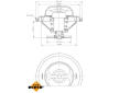 Termostat, chladivo NRF 725072