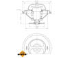 Termostat, chladivo NRF 725086