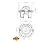 Termostat, chladivo NRF 725146