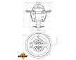 Termostat, chladivo NRF 725207