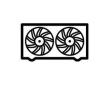 Ventilátor chladenia motora NRF 47597