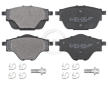 Sada brzdových destiček, kotoučová brzda A.B.S. 35019