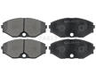 Sada brzdových destiček, kotoučová brzda A.B.S. 37161