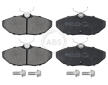 Sada brzdových destiček, kotoučová brzda A.B.S. 37178