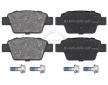 Sada brzdových destiček, kotoučová brzda A.B.S. 37291