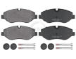 Sada brzdových destiček, kotoučová brzda A.B.S. 37553