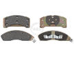 Sada brzdových destiček, kotoučová brzda A.B.S. 38152