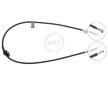 Tažné lanko, parkovací brzda A.B.S. K15227