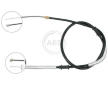 Tažné lanko, parkovací brzda A.B.S. K18047