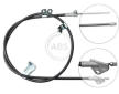 Tažné lanko, parkovací brzda A.B.S. K19517
