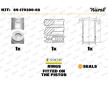 Opravná sada, píst/vložka válce NÜRAL 89-179300-66