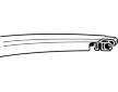List stěrače TRICO EX256