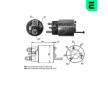 Elektromagnetický spínač, startér ERA 227392