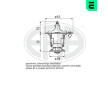 Termostat, chladivo ERA 350353
