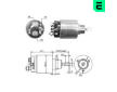 Elektromagnetický spínač, startér ERA ZM1473