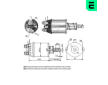 Spínač startéru 25626D Lucas 25626A