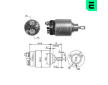 Spínač startéru 0001116001 Bosch 2339304020