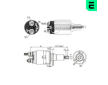 Spínač startéru 0001241006 Bosch 2339402225