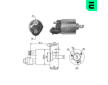 Spínač startéru SM42202 Mitsuba SM422-02