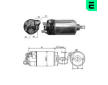 Spínač startéru 0001208046 Bosch 0331302048