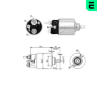 Spínač startéru ZM - Bosch F000CD1113
