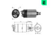 Elektromagnetický spínač, startér ERA ZM627