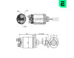 Spínač startéru 0001358017 Bosch 0331400014