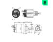 Elektromagnetický spínač, startér ERA ZM674