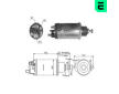 Spínač startéru ZM - Leece Neville L1033