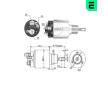 Spínač startéru ZM - Bosch 0331303020  RC 137826 ZM