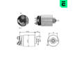Spínač startéru Ford 5S4T-11000-AA, YS4U11000AA