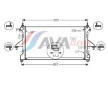 Chladič motora AVA QUALITY COOLING FT2464