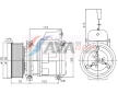 Kompresor, klimatizace AVA Clever Choice MEAK356