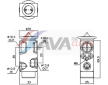 Expanzní ventil, klimatizace AVA QUALITY COOLING VL1178