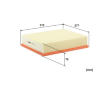 Vzduchový filtr FILTRON AP 157