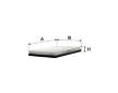 Filtr, vzduch v interiéru FILTRON K 1045
