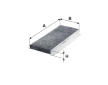 Filtr, vzduch v interiéru FILTRON K 1054A