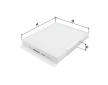 Filtr, vzduch v interiéru FILTRON K 1138