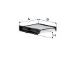 Filtr, vzduch v interiéru FILTRON K 1167A