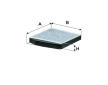 Filtr, vzduch v interiéru FILTRON K 1226A