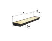 Filtr, vzduch v interiéru FILTRON K 1242-2x