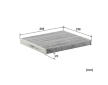 Filtr, vzduch v interiéru FILTRON K 1261A