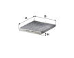 Filtr, vzduch v interiéru FILTRON K 1261A