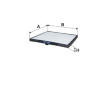 Filtr, vzduch v interiéru FILTRON K 1287