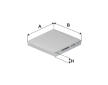 Filtr, vzduch v interiéru FILTRON K 1431