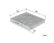 Filtr, vzduch v interiéru FILTRON K 1452A