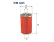 filtr paliva FILTRON PM 801 hrubý PH4 LIAZ, KAROSA, TATRA T815, RENAULT, ZETOR