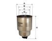 filtr paliva FILTRON PP857/1 NISSAN ATLEON